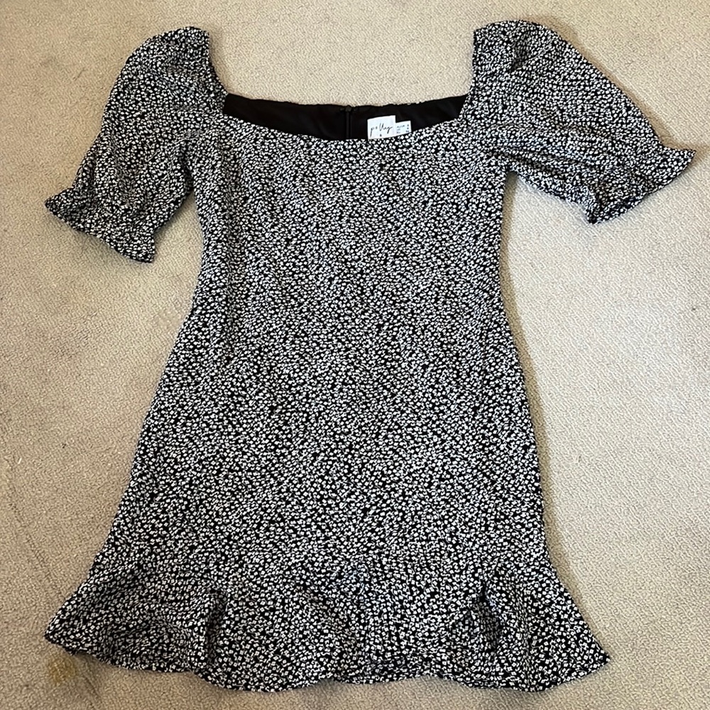 Princess Polly Black Floral Dress
